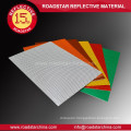 Printable acrylic reflective sheeting material